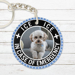 Pet ICE Safety Alert Contact Photo Custom Text