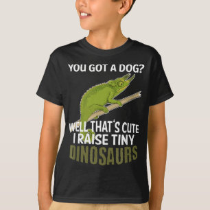 Pet Jackson's Chameleon Reptile Herpetologist Grap T-Shirt