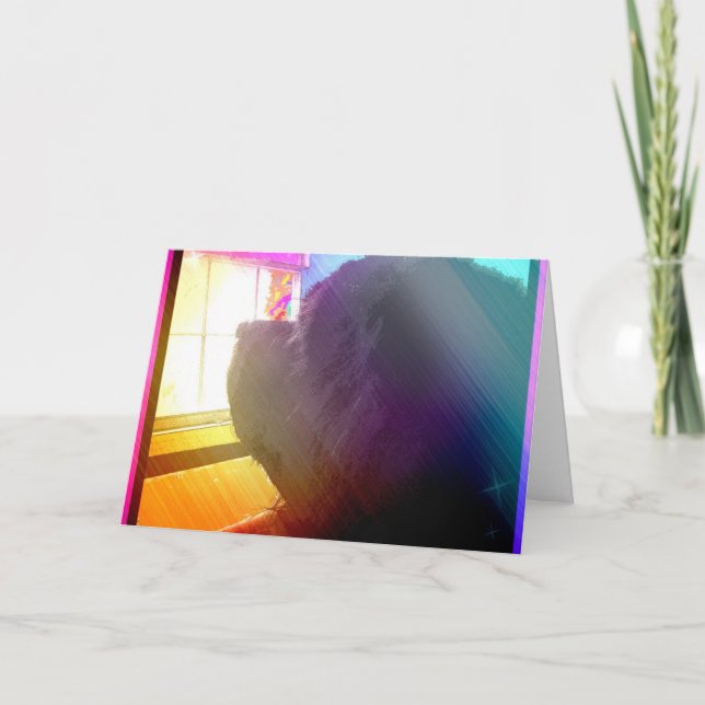 Pet Loss Greeting Card Karte (Vorderseite)