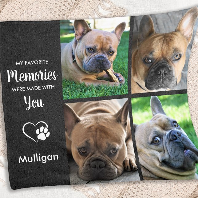 Pet Loss Hund Lover Beileid Foto Pet Memorial Fleecedecke (Von Creator hochgeladen)