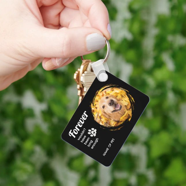 PET LOSS your photo and name Schlüsselanhänger (Von Creator hochgeladen)