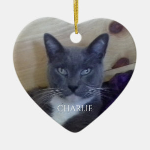 PET LOVE Céramique Coeur Ornement