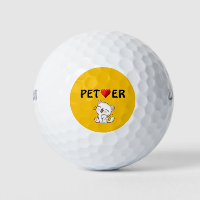 Pet Lover Golf Ball (Vorderseite)