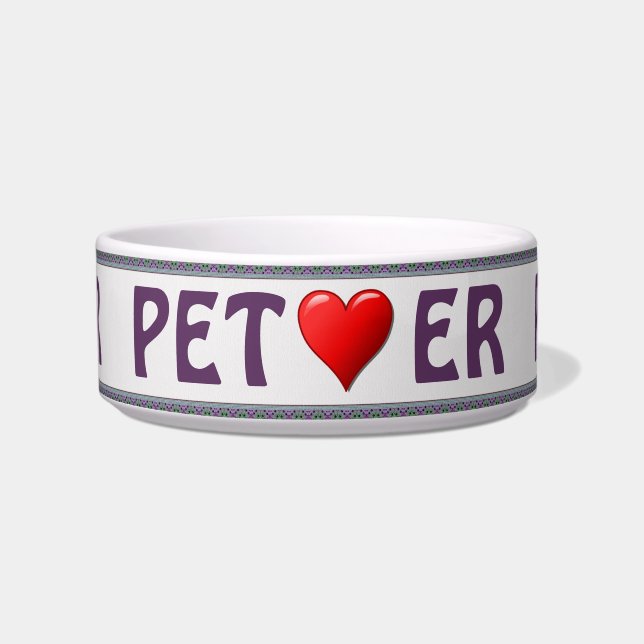 Pet Lover Pet Napf (Vorderseite)