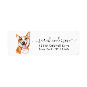 Pet Lover Rücksendeadressen-Aufkleber