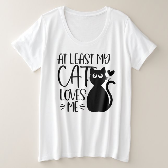 Pet Lovers Plus Size T - Shirt (Design vorne)