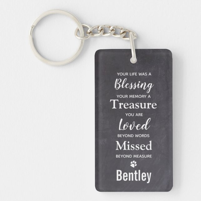 Pet Memorial Photo Cadeau Sympathy Pet Perte Memor (Devant)