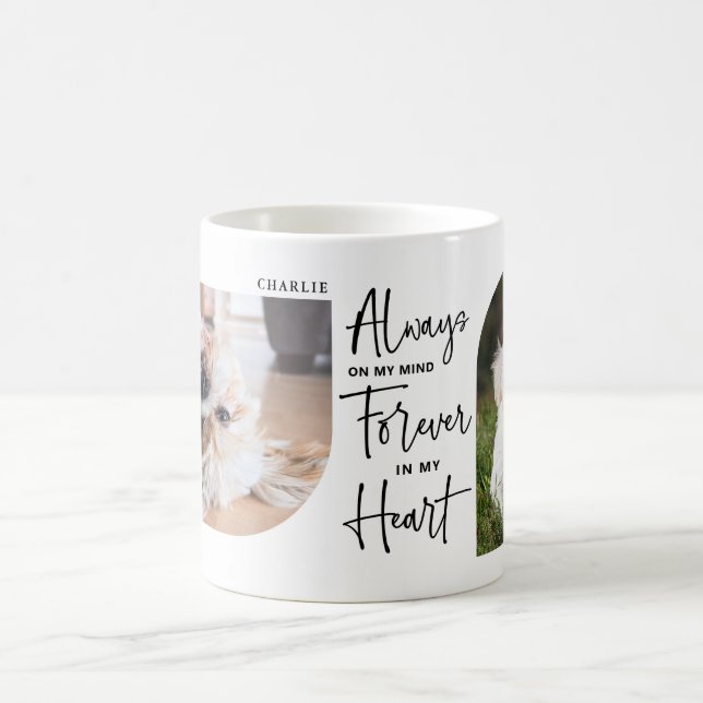 Pet Memorial Photo  Kaffeetasse (Mittel)