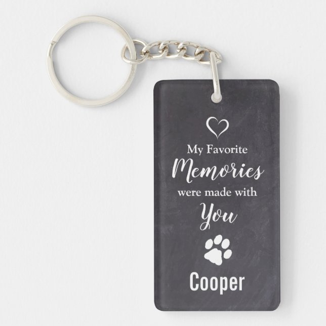 Pet Memorial Photo Sympathy Dog Pet Perte Memorial (Devant)