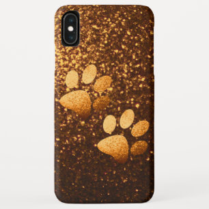 Pet Pate Gold Glitzer auf Kupfer-Glitzer Case-Mate iPhone Hülle