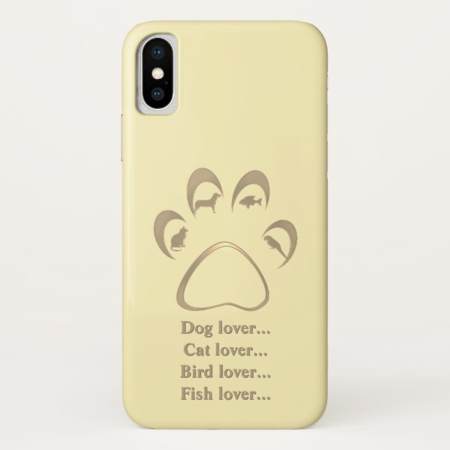Pet Paw Phone Case (Rückseite)