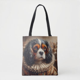 Pet Portrait Hamlet Cavalier King Charles Spaniel Tasche