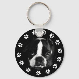 Pet Puppy Hund Foto Paws Personalisierte, benutzer Schlüsselanhänger