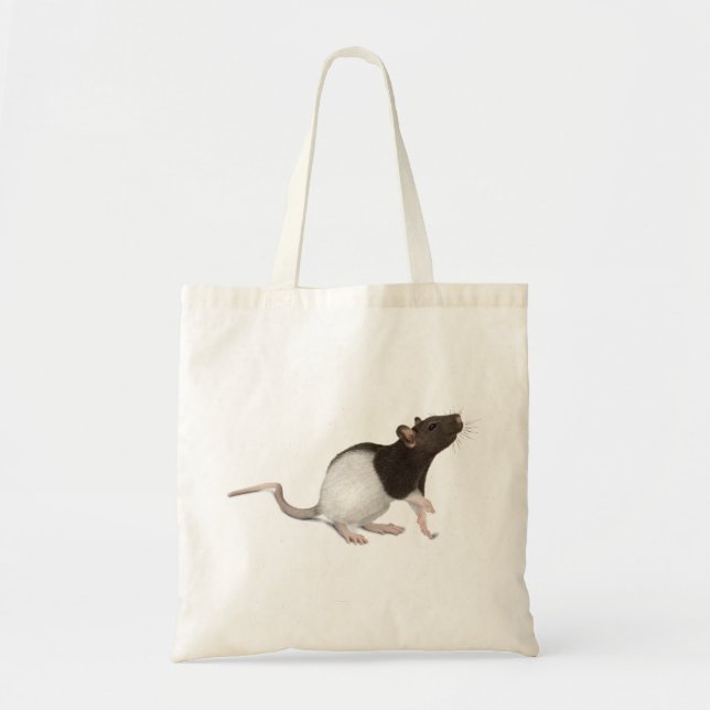 Pet Rat Painting Tragetasche (Vorne)