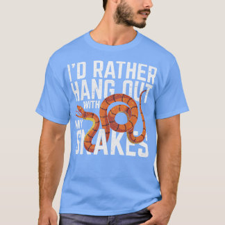 Pet Reptile Lover Funny Snake Lover Tierschlange T-Shirt
