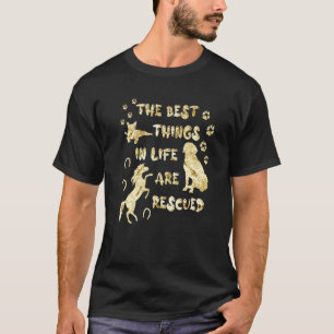 Pet Rescue and Adoption Design T-Shirt