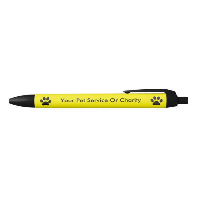 Pet Service Einfache Werbeaktion Kugelschreiber (Oberseite)