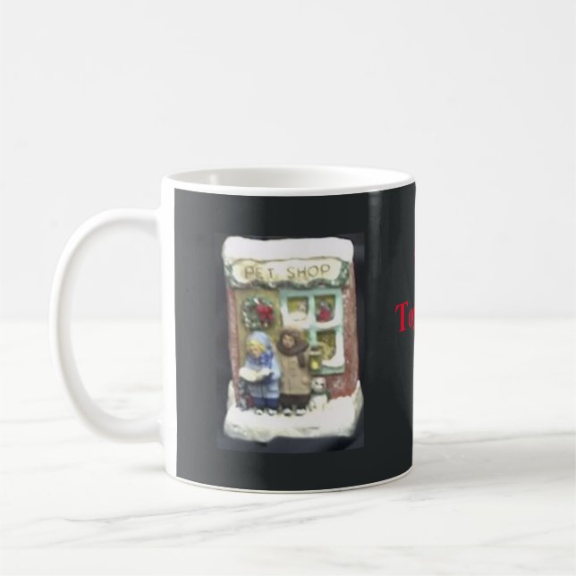 "PET SHOP" KAFFEETASSE (Links)
