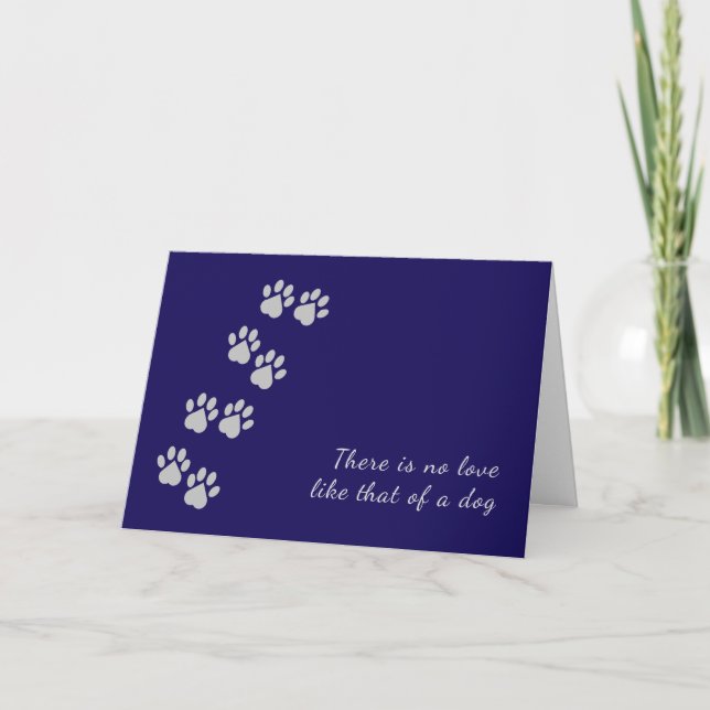 Pet-Symapthy-Karte Karte (Vorderseite)