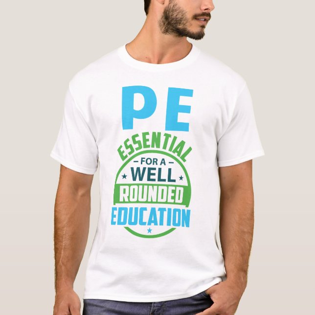 PET wesentlich für eine vielseitige Bildung T-Shirt (Vorderseite)