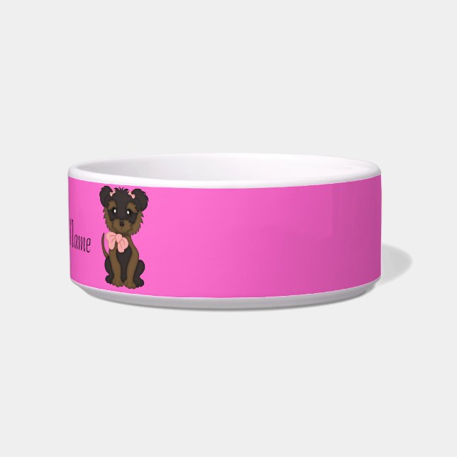 Pet YORKIE Terrier Hundewasser Schüssel oder (Rechts)