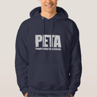 PETA Leute essen leckere Tiere Funny Food Spaß Hoodie