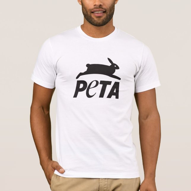 PETA logo t-shirt (Vorderseite)