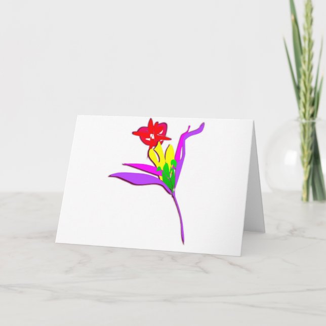 Petal Bloom Karte (Vorderseite)