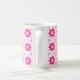 Petal Blossom Konfetti-Muster Kaffeetasse