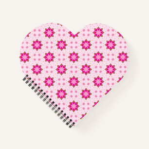 Petal Blossom Konfetti-Muster Notizbuch