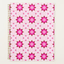 Petal Blossom Konfetti-Muster Planer