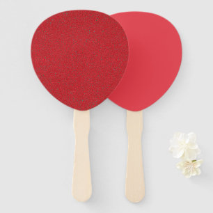 Petal Fan Set - glatt und texturierte Tomate Red Fächer