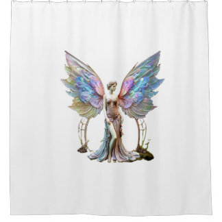 Petal Glimmerbreeze Fantasy Fairy Duschvorhang
