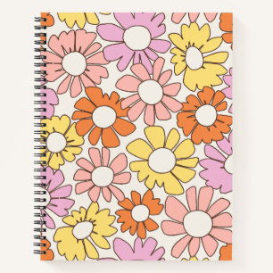 Petal Jubilee Soft Retro Zitrus Notizbuch