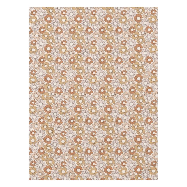 Petal Jubilee Warmerde Boho Tischdecke (Vorderseite)