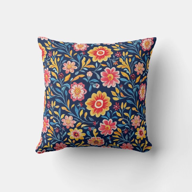 Petal Kissed Morning 16x16 Throw Kissen (Rückseite)