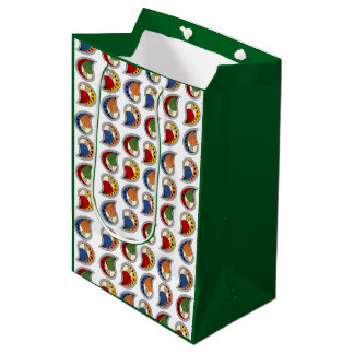 Petal Paisley Rhythmus Mittlere Geschenktüte