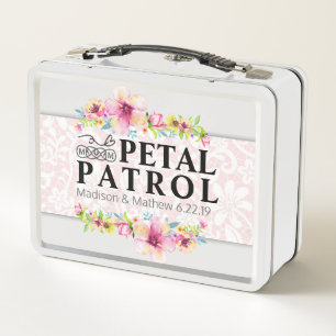 Petal Patrol Flower Girl Special Agent Geschenkbox Metall Brotdose