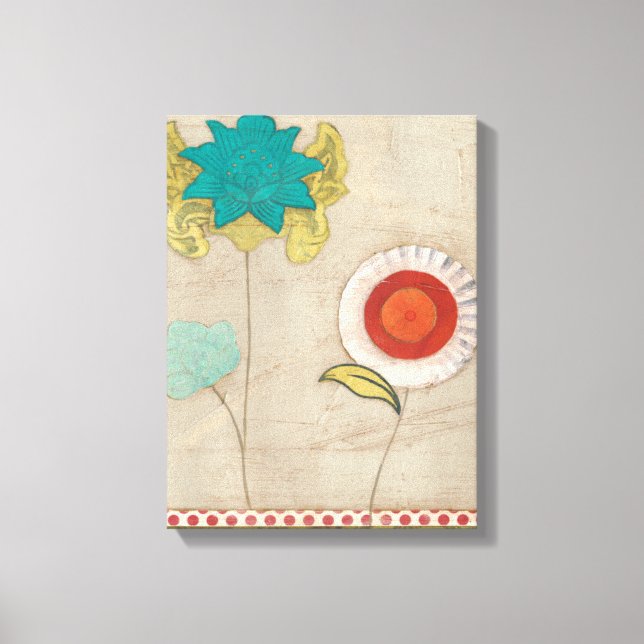 Petal Patterns I Leinwanddruck (Vorderseite)