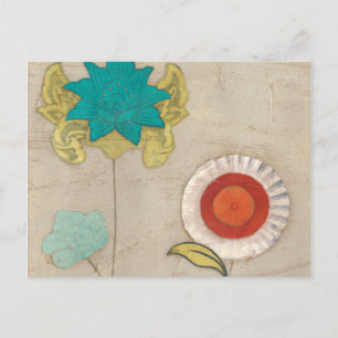 Petal Patterns I Postkarte