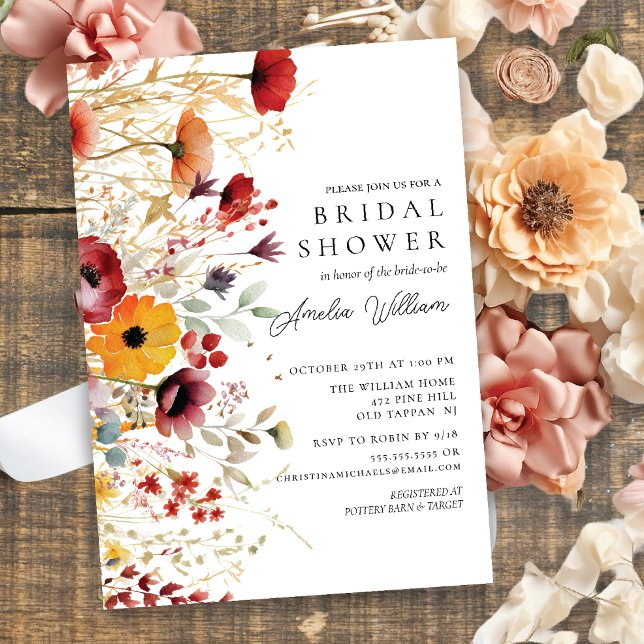 Petal Perfection Bridal Dusche Einladung (Von Creator hochgeladen)