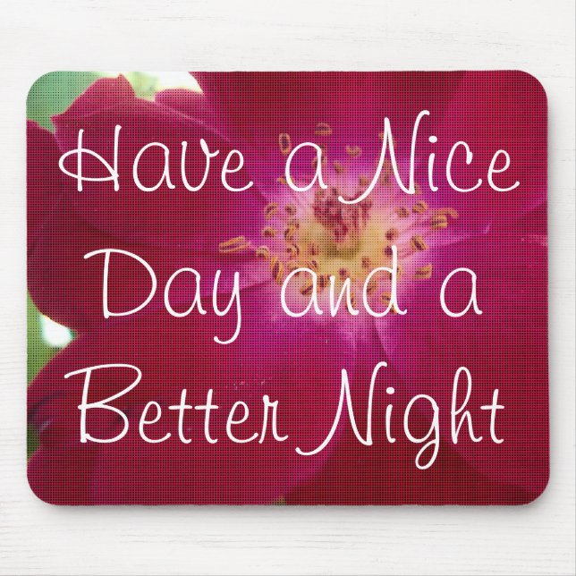 Petal Perfektion: Scheckte Rose Petal Muster Art Mousepad (Vorne)