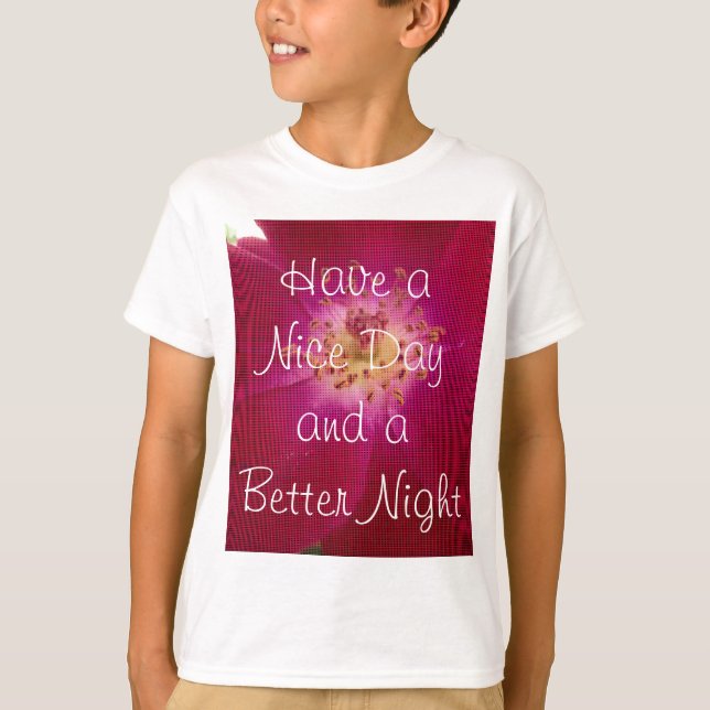 Petal Perfektion: Scheckte Rose Petal Muster Art T-Shirt (Vorderseite)
