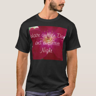 Petal Perfektion: Scheckte Rose Petal Muster Art T-Shirt