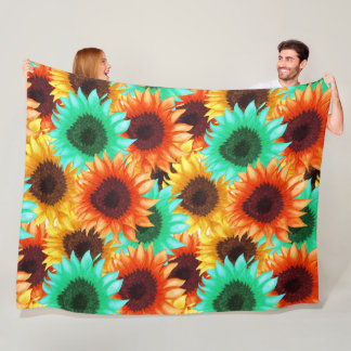 Petal Power 60x80 Fleece Blanket
