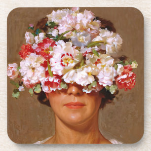 "Petal Pride" Margaret - Art & Floral Society Getränkeuntersetzer