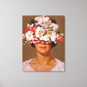 "Petal Pride" Margaret - Art & Floral Society Leinwanddruck