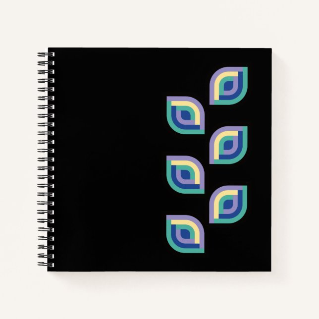 Petal Prism (Branch) Notizbuch (Vorderseite)