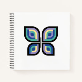 Petal Prism Butterfly Notizbuch