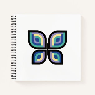 Petal Prism Butterfly Notizbuch